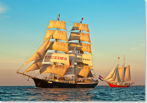 17319 Sailingship MERCESDES Foto Wind is our Friend Leeuwarden NL