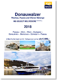 SE Tours mit MS SELECT BELVEDERE Donau 2018